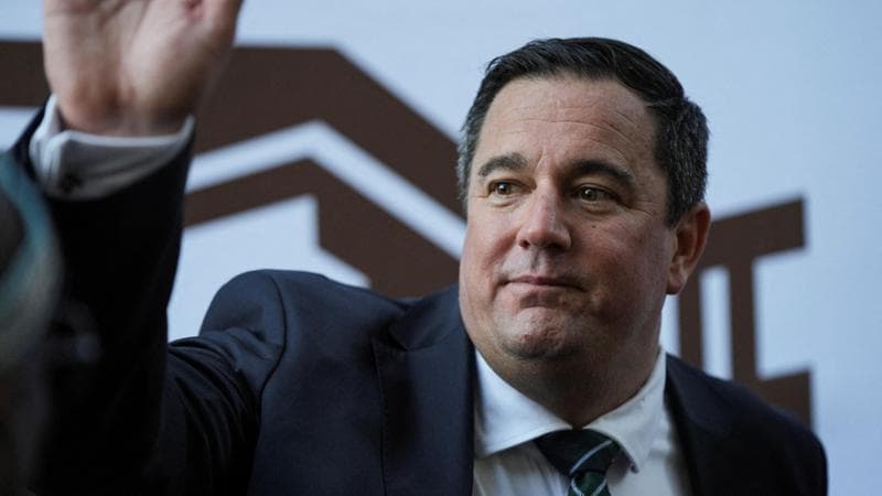 John Steenhuisen, leader del partito sudafricano Democratic Alliance, è anche ministro dell'Agricoltura