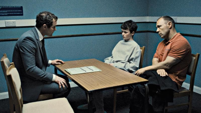 Una scena di "Adolescence"
