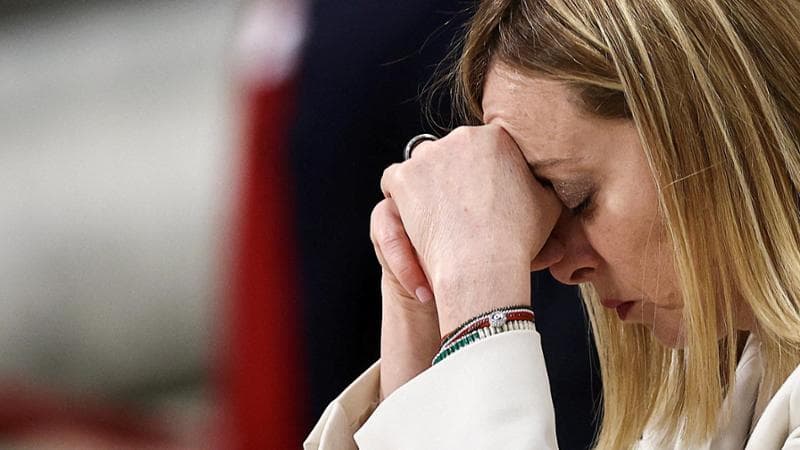 Meloni, vertice sui dazi a palazzo Chigi. Al tg1: “Non è una catastrofe, no allarmismo”