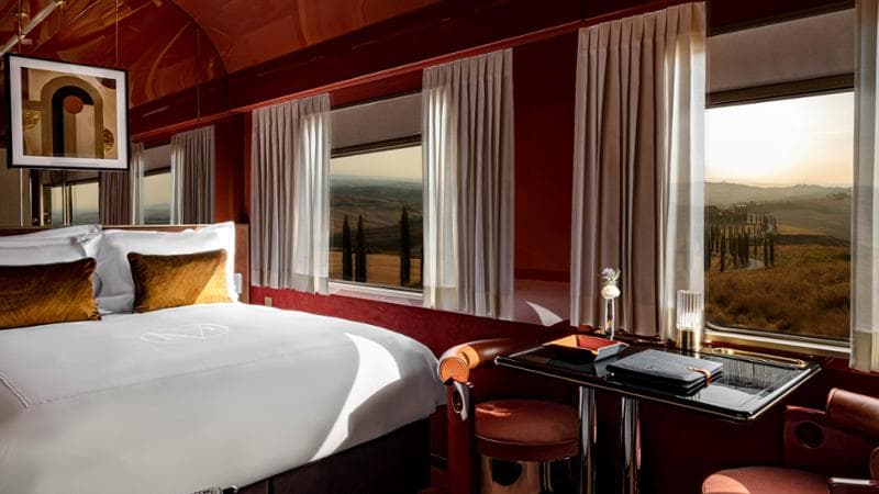Suite, ©La Dolce Vita Orient Express 2025, Photo Credits Mr.Tripper