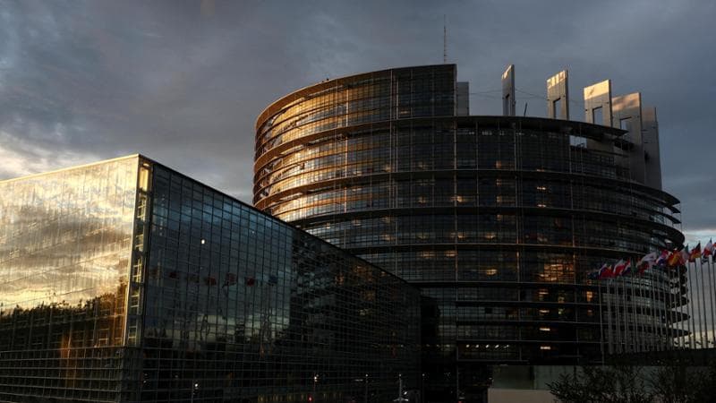 La sede di Strasburgo dell'Europarlamento