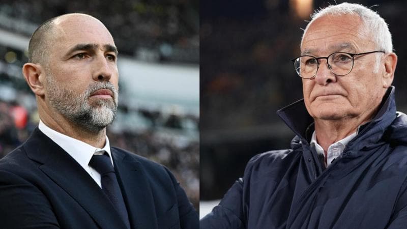 Igor Tudor e Claudio Ranieri