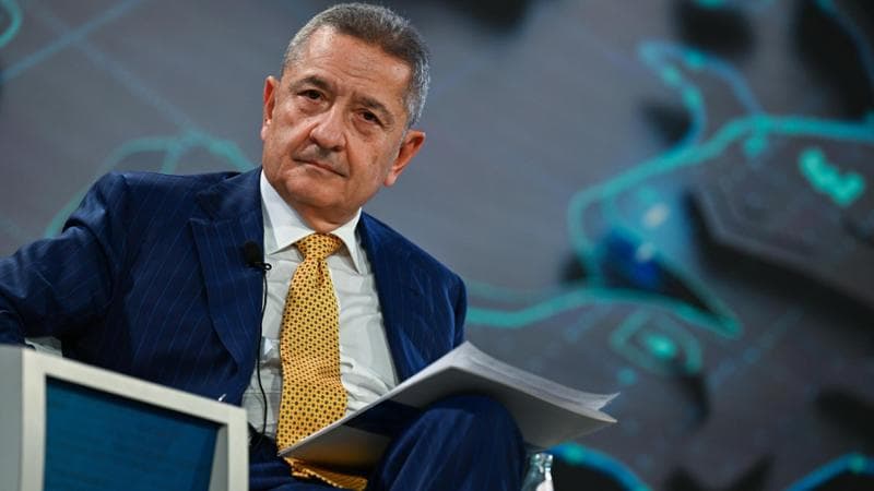Il governatore di Bankitalia&nbsp;Fabio Panetta
