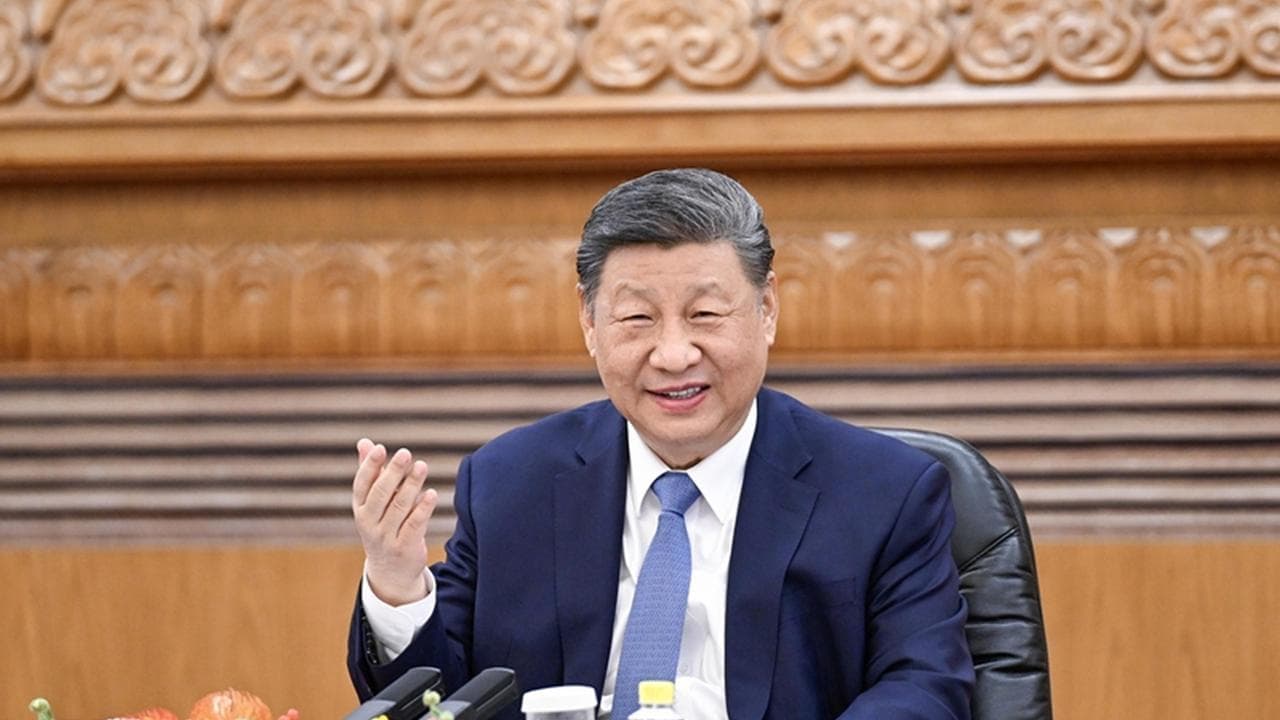 Il presidente della Repubblica popolare cinese, Xi Jinping&nbsp;
