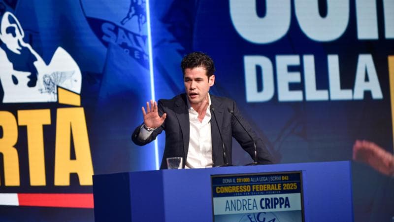 Il vicesegretario della Lega, Andrea Crippa
