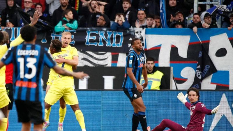 Atalanta-Lazio 0-1: Isaksen peggiora la crisi dei bergamaschi