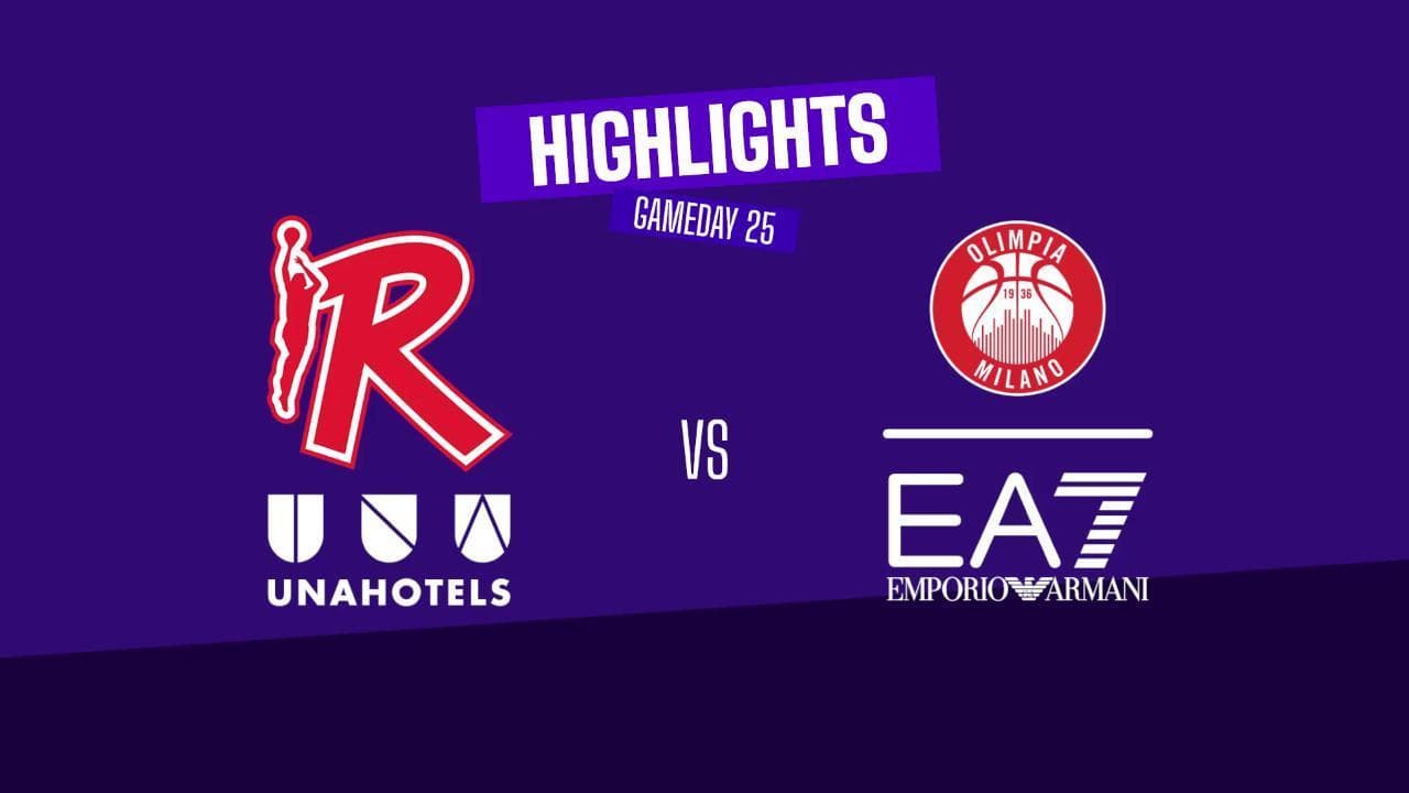Basket serie A, gli highlights di Reggio Emilia-Milano