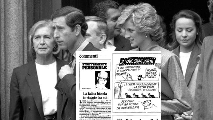 Lady D, quel viaggio in Italia con Carlo