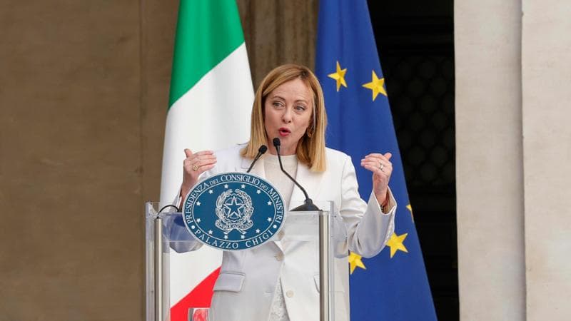 Giorgia Meloni&nbsp;
