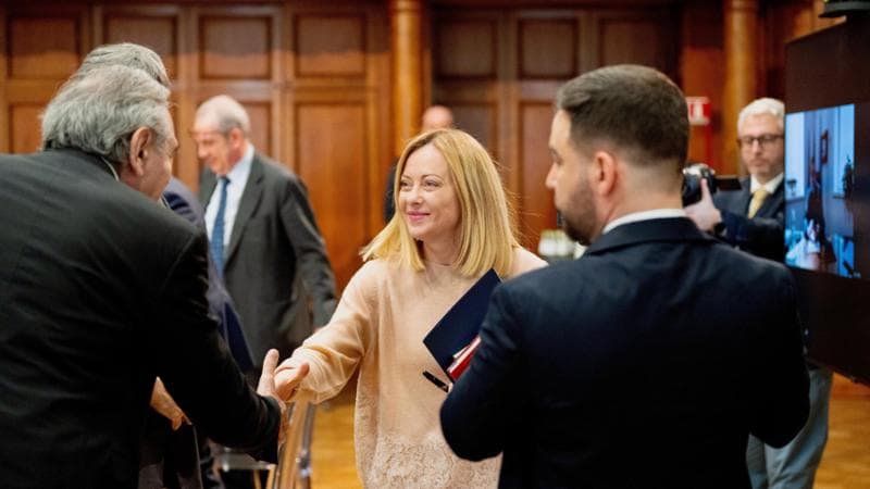 La presidente del Consiglio Giorgia Meloni
