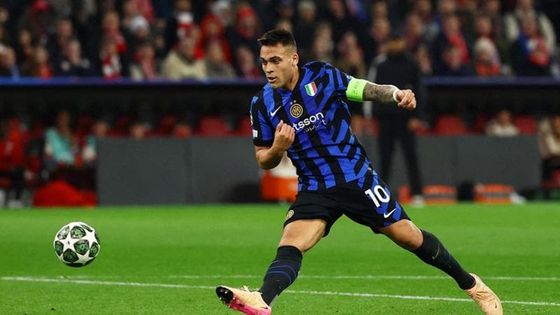 Il gol di esterno destro di Lautaro