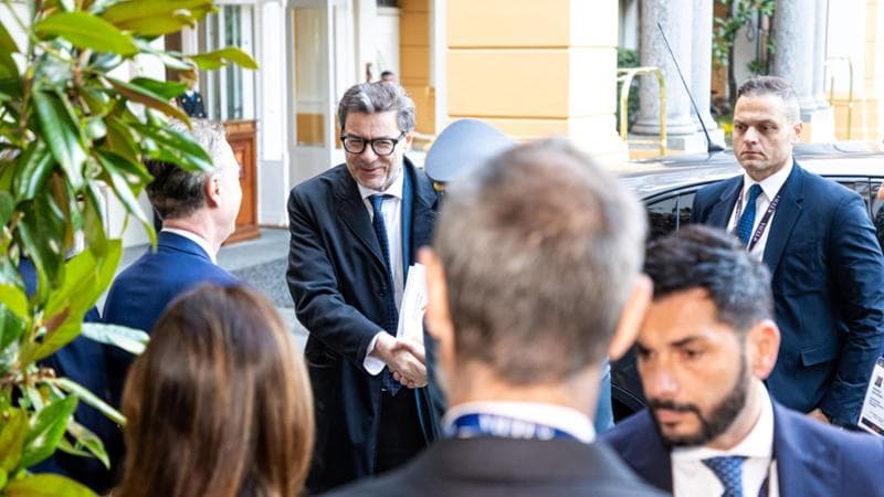 Il titolare del Mef, Giancarlo Giorgetti
