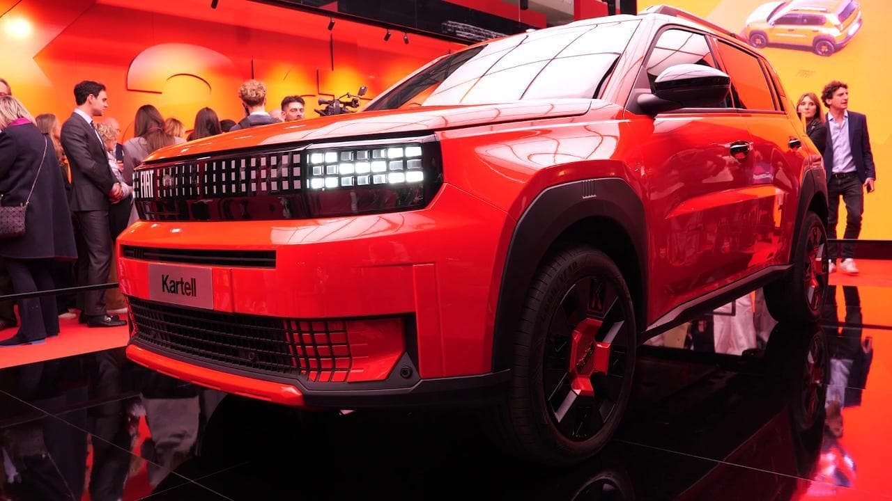 La Fiat Grande Panda incontra Kartell