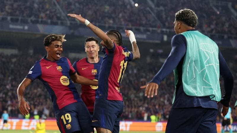 Barcellona praticamente in semifinale, Psg quasi: battute Dortmund (4-0) e Aston Villa (3-1)