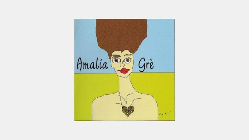 La copertina di Amalia Grè, primo album della cantautrice salentina, che contiene Cuore pallido (2003)