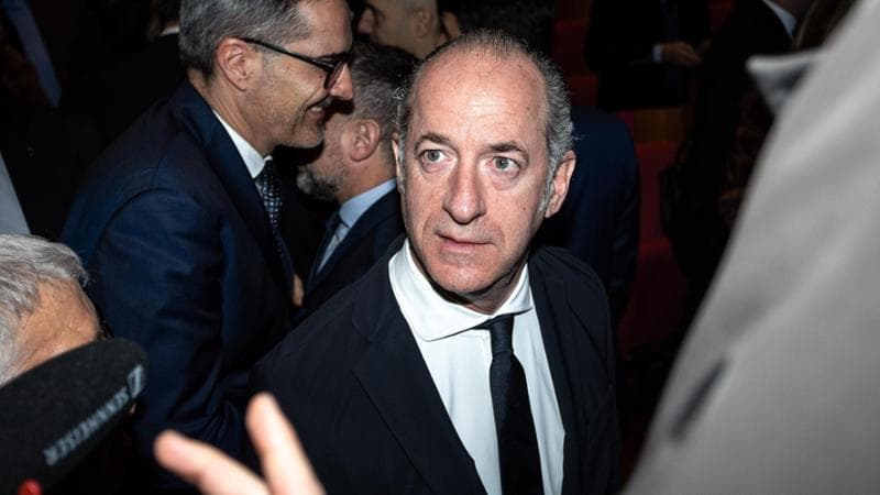 Il presidente del Veneto Luca Zaia