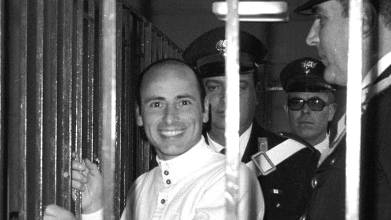 Graziano Mesina in una foto del 1972