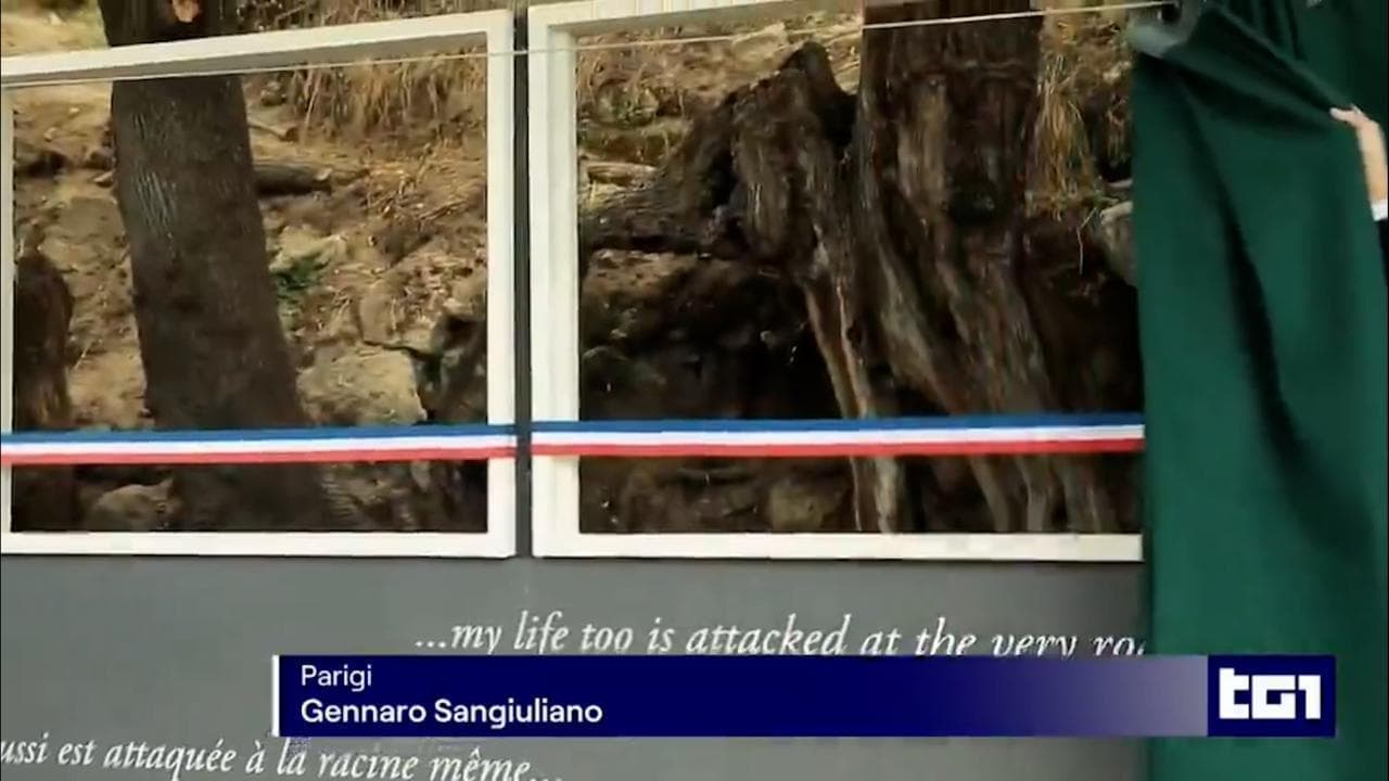 Gennaro Sangiuliano torna giornalista: primo servizio da corrispondente da Parigi al Tg1