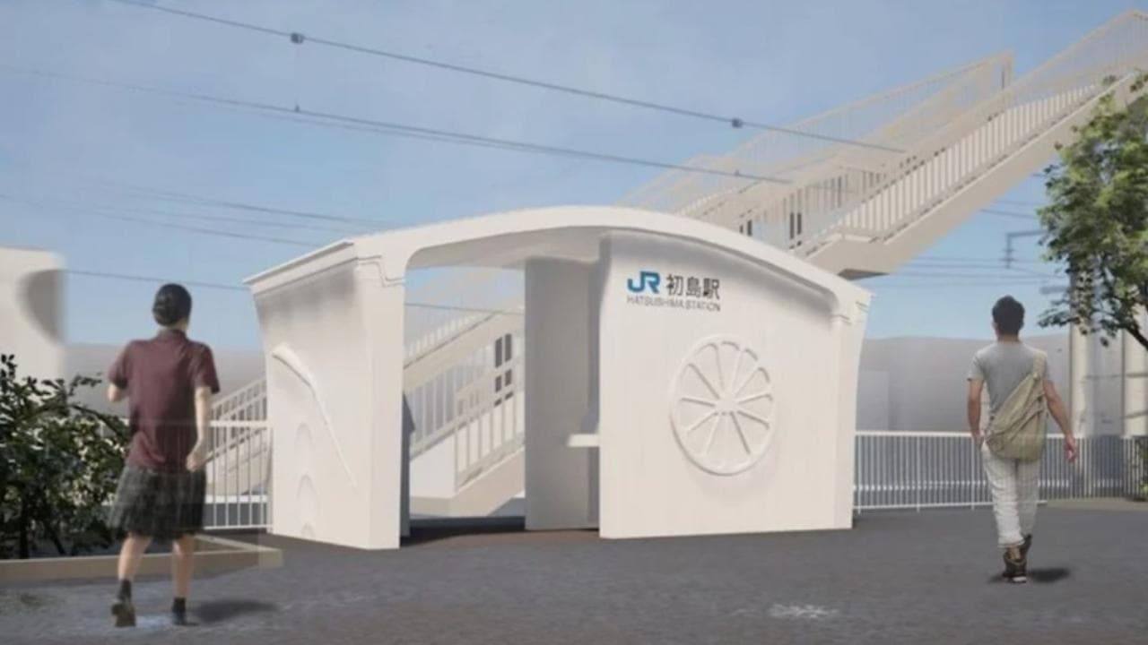 Giappone: la prima stazione ferroviaria costruita in una settimana grazie alla stampa in 3D
