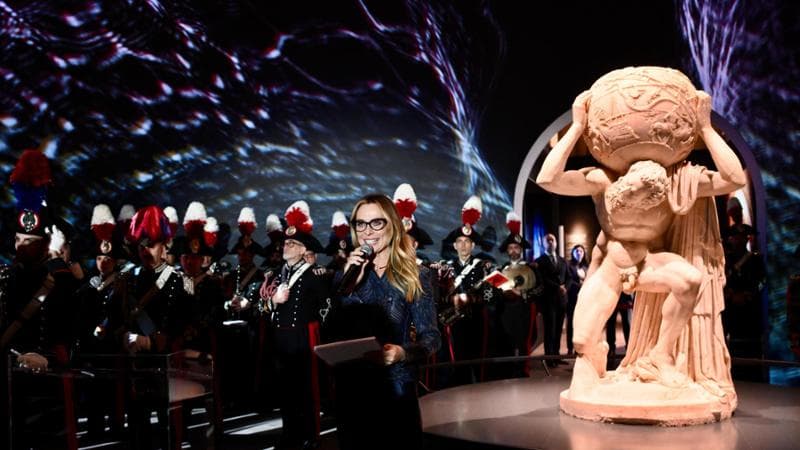 La cerimonia di inaugurazione del padiglione italiano a Osaka Expo 2025