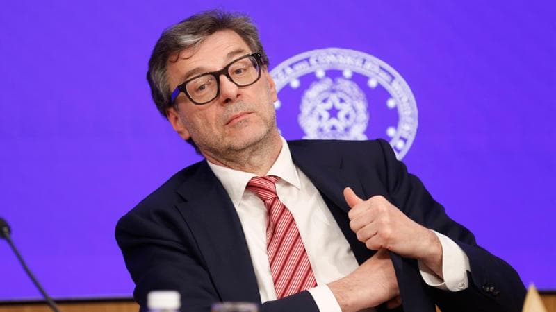 Il ministro dell'Economia&nbsp;Giancarlo Giorgetti
