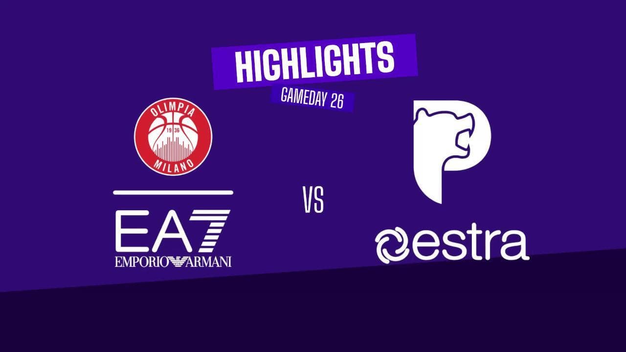 Basket serie A, gli highlights di Milano vs Pistoia