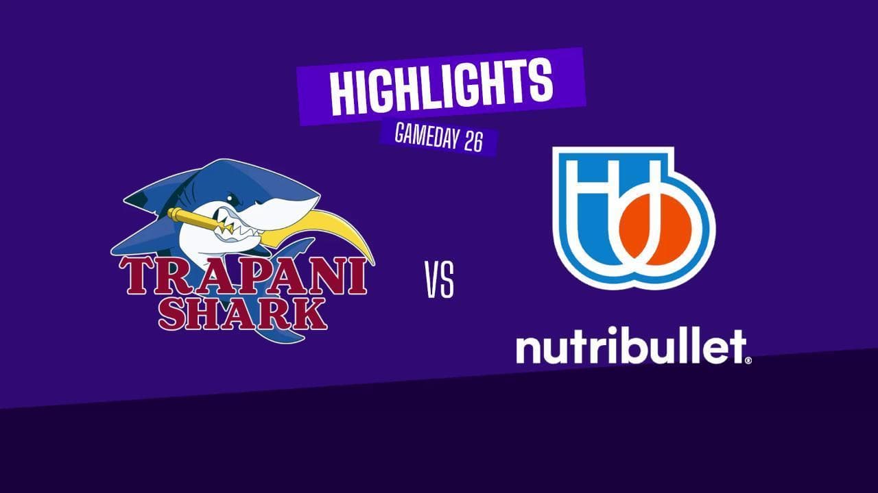Basket serie A, gli highlights di Trapani vs Treviso
