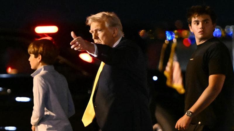 Donald Trump a un comizio in Florida
