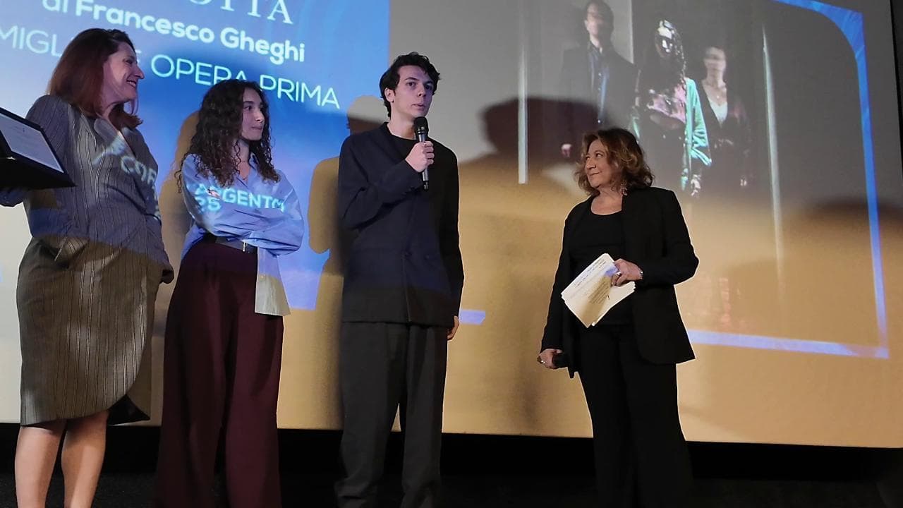 Francesco Gheghi, miglior esordio ai Corti d'Argento