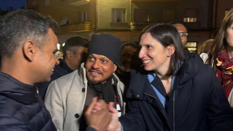 Elly Schlein stasera a Monfalcone per evento elettorale. Notizie in rete. 