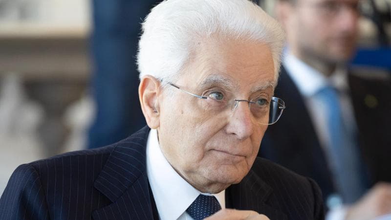 SERGIO MATTARELLA PRESIDENTE DELLA REPUBBLICA