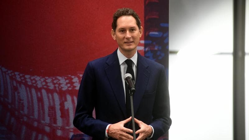 Il presidente di Stellantis John Elkann
