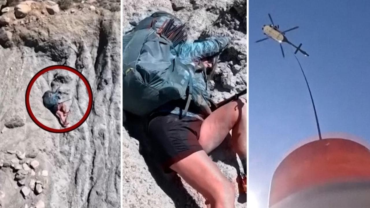 Sierra Nevada, alpinista bloccata durante una arrampicata sulla roccia: il salvataggio
