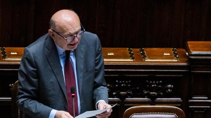 Il ministro dell'Ambiente e della Sicurezza energetica Gilberto Pichetto Fratin