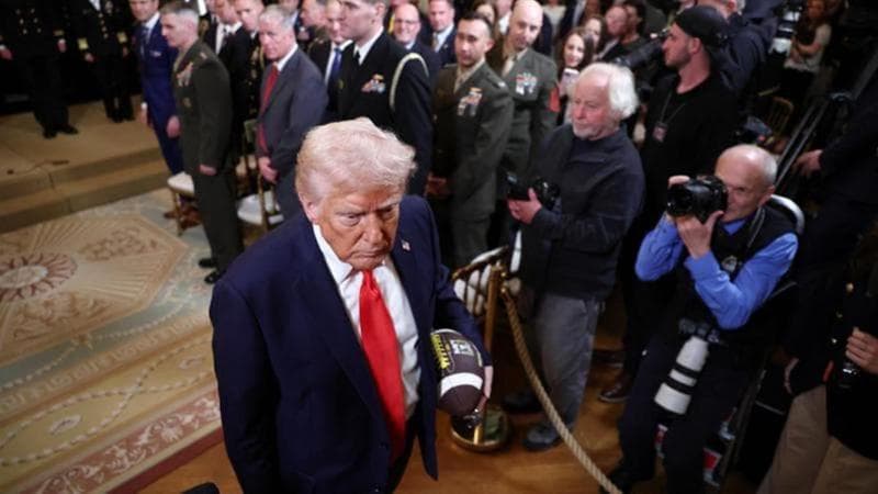 Il presidente Usa, Donald Trump
