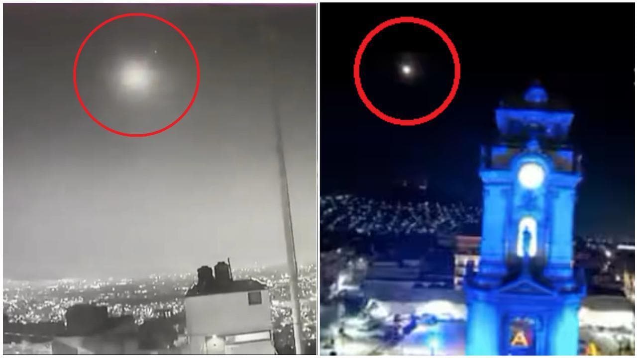 Una scia di luce attraversa Città del Messico: la meteora illumina la capitale