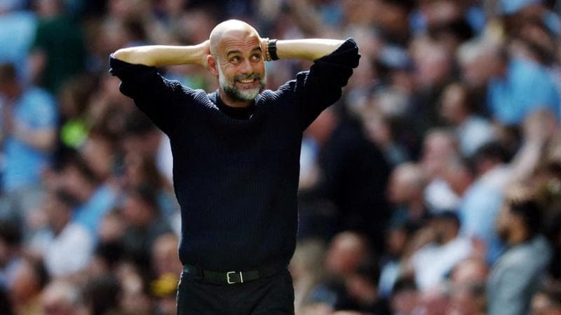 Pep Guardiola, tecnico del Manchester City