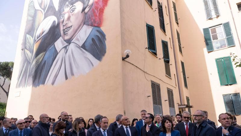 IL PRESIDENTE DELLA REGIONE LAZIO FRANCESCO ROCCA 
ALLA CERIMONIA PER IL 52° ANNIVERSARIO DELLA STRAGE DI PRIMAVALLE
