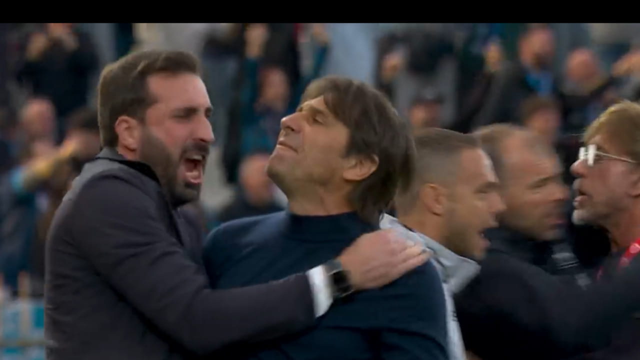 Antonio Conte after mctominay's goal