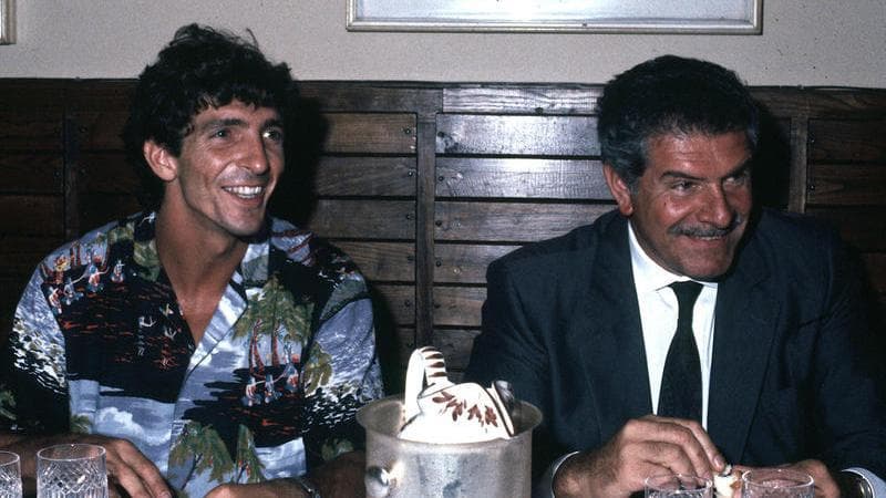 Giussy&nbsp;Farina con Paolo Rossi
