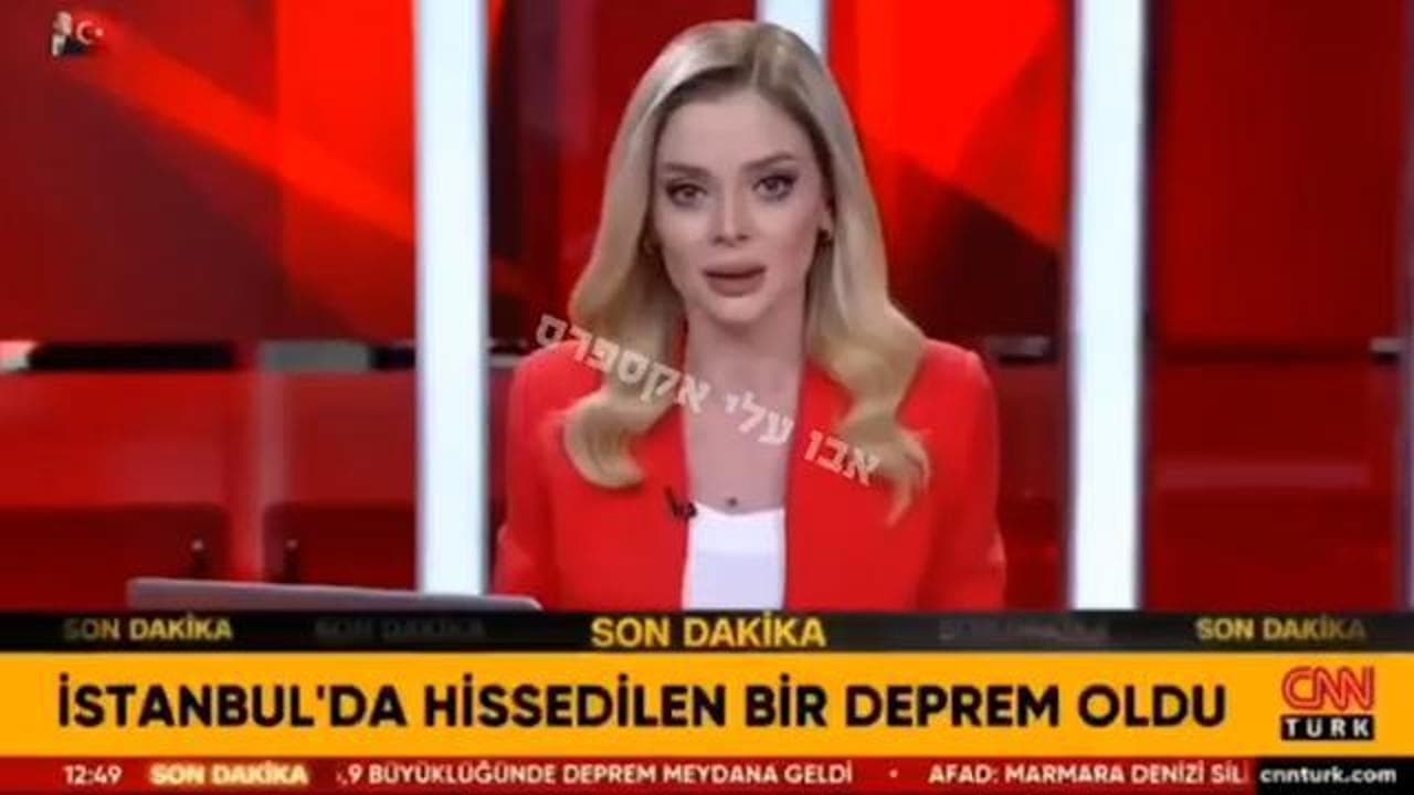 Terremoto a Istanbul, paura in diretta televisiva