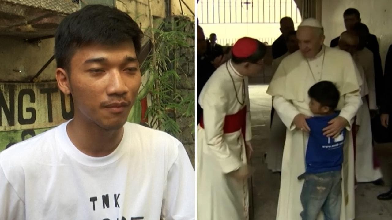Filippine, John Alvis e l'abbraccio al Papa: "Avevo 10 anni, mi è sembrato di stringere un angelo"