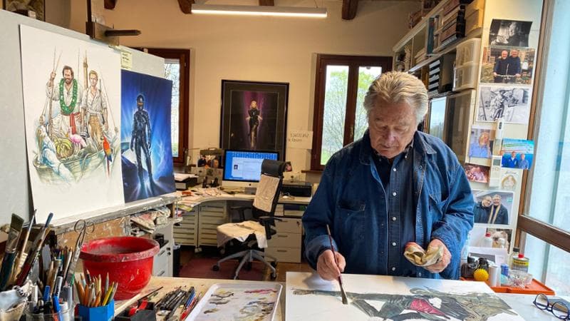 Renato Casaro: è morto il pittore del cinema. La nostra ultima intervista