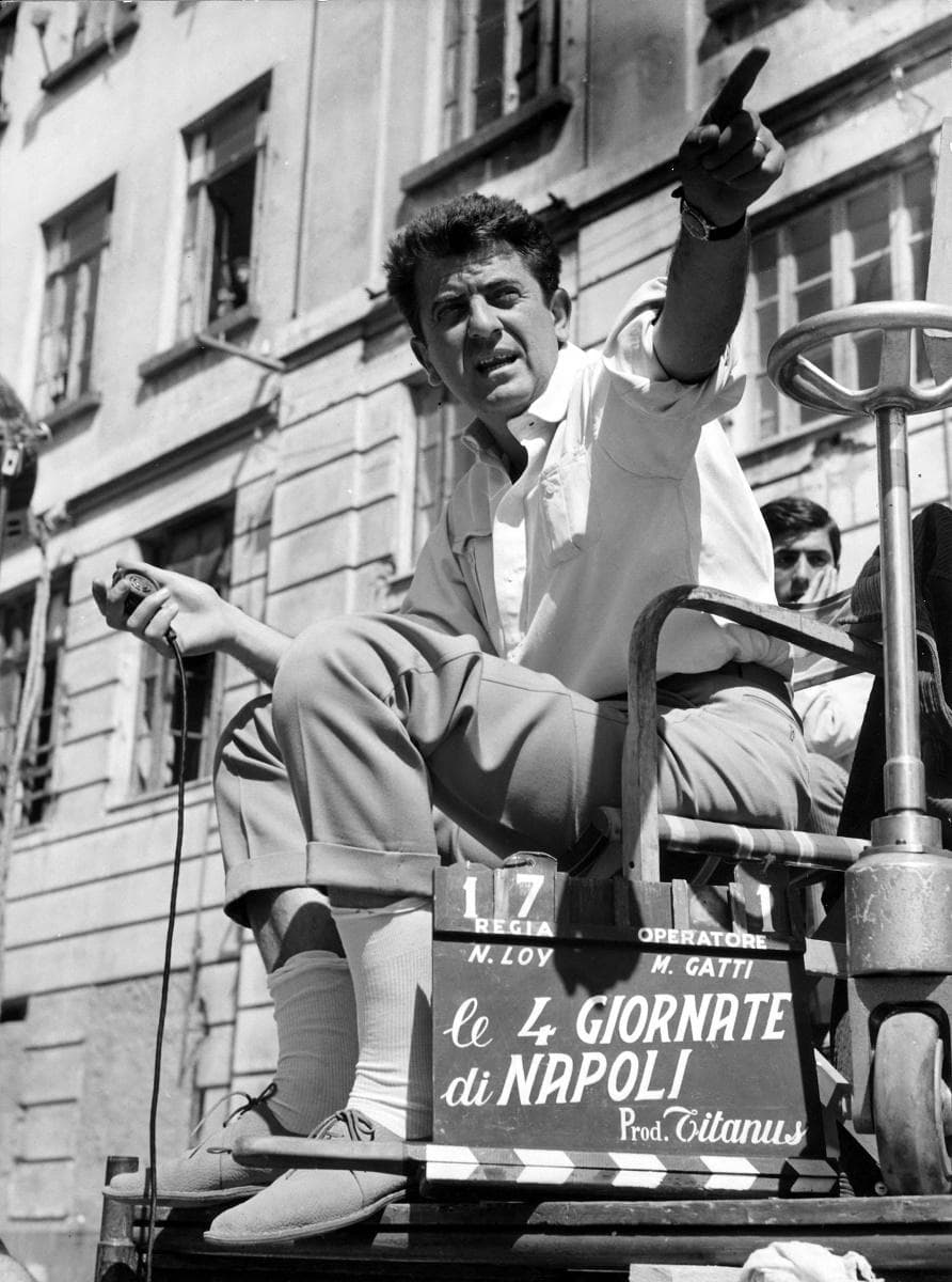Il regista Nanni Loy