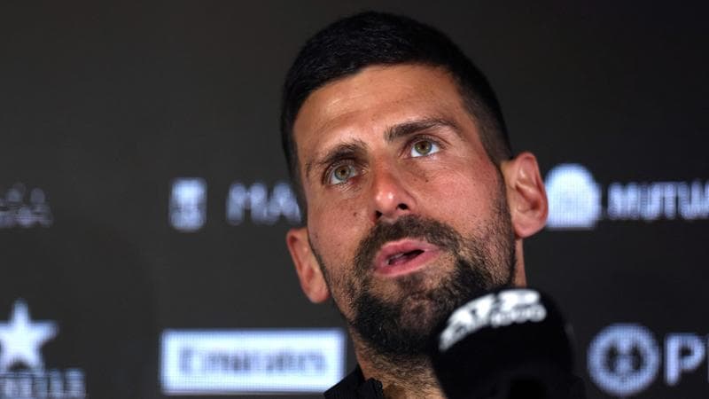 Djokovic, durissimo sfogo in allenamento a Madrid in un video: “Al diavolo il tennis”
