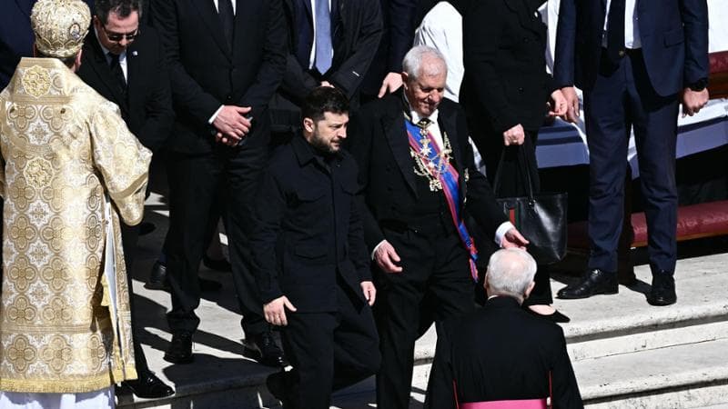 Il presidente Zelensky