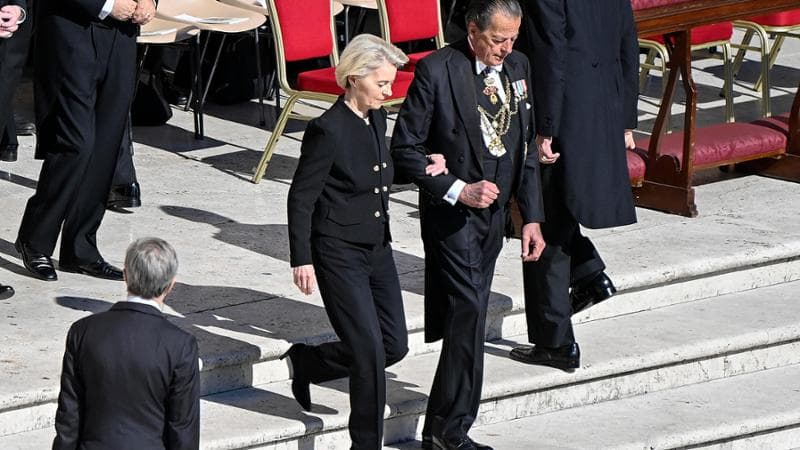 La presidente della commissione europea Ursula von der Leyen