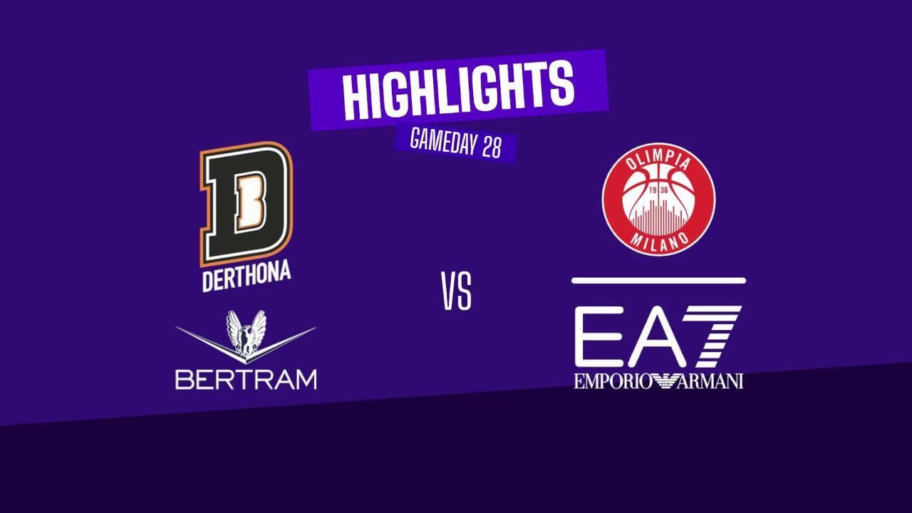 Basket serie A, gli highlights di Tortona vs Milano