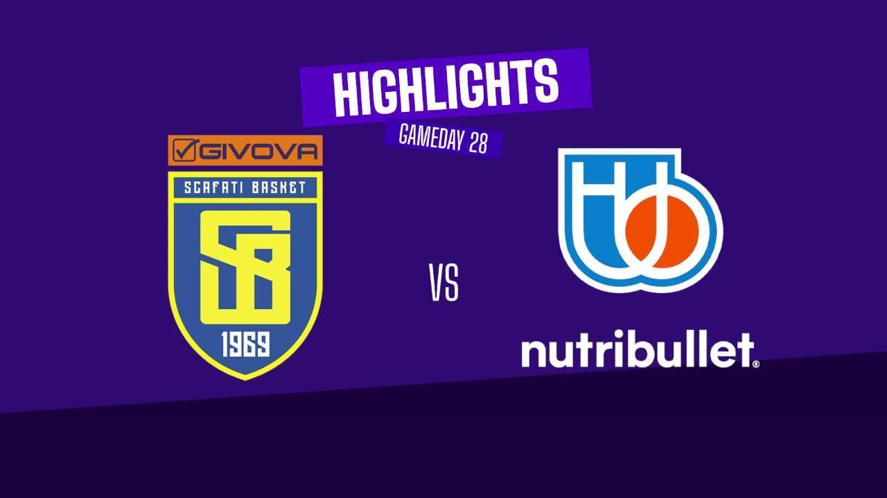 Basket serie A, gli highlights di Scafati vs Treviso