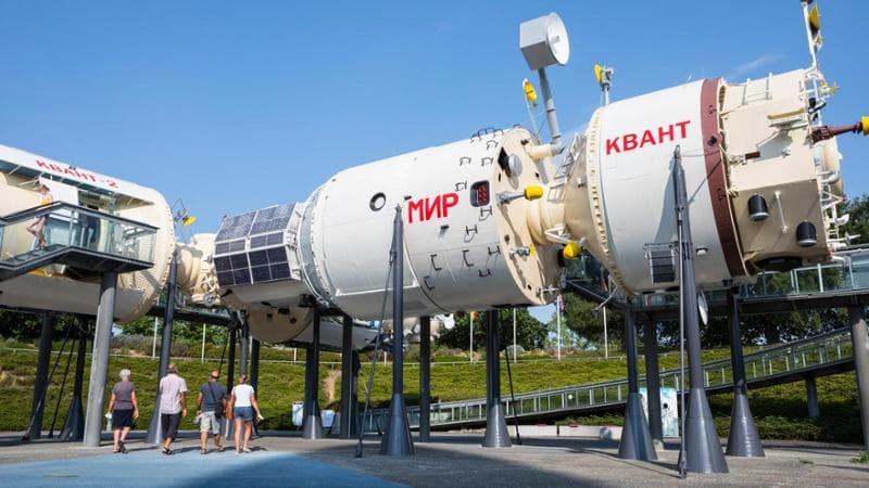 La stazione spaziale MIR Cite de l'espace
